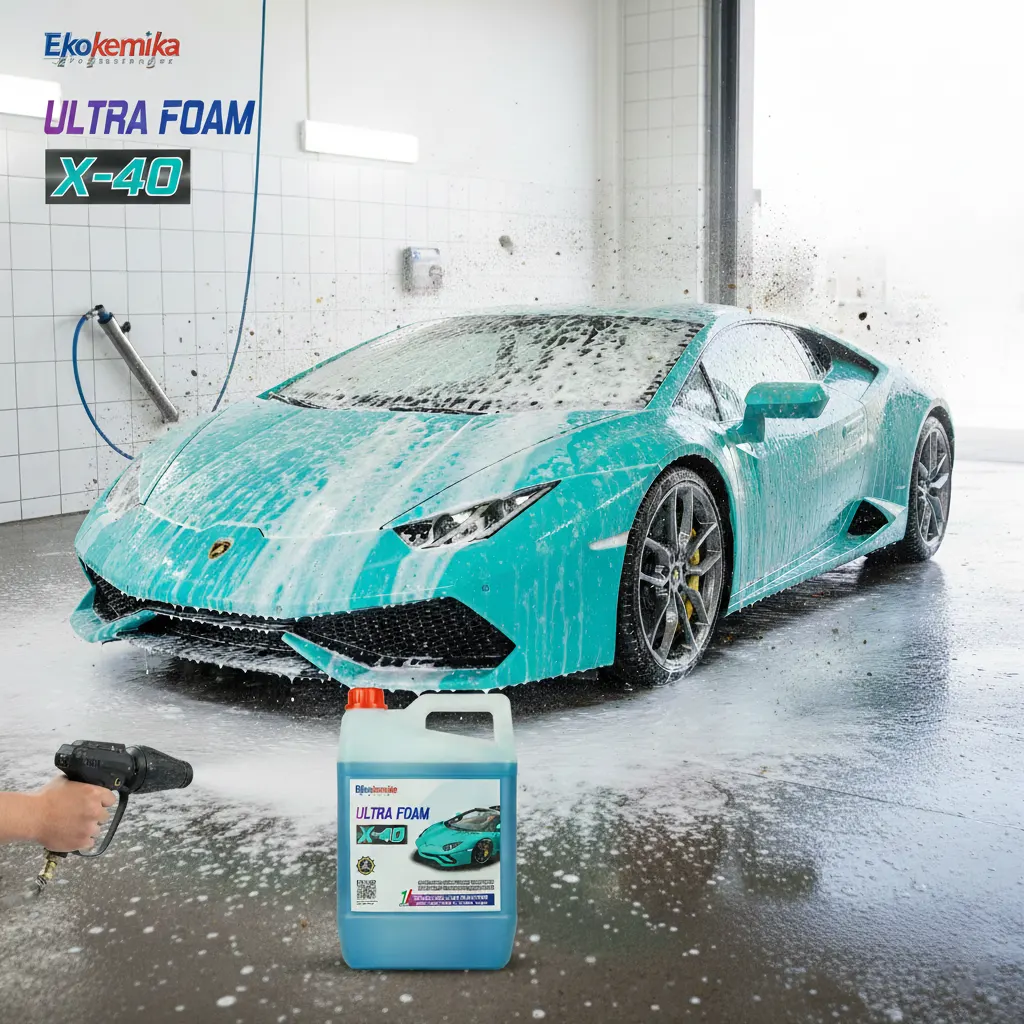 giới thiệu dung dịch rửa xe không chạm ekokemika ultra foam x40
