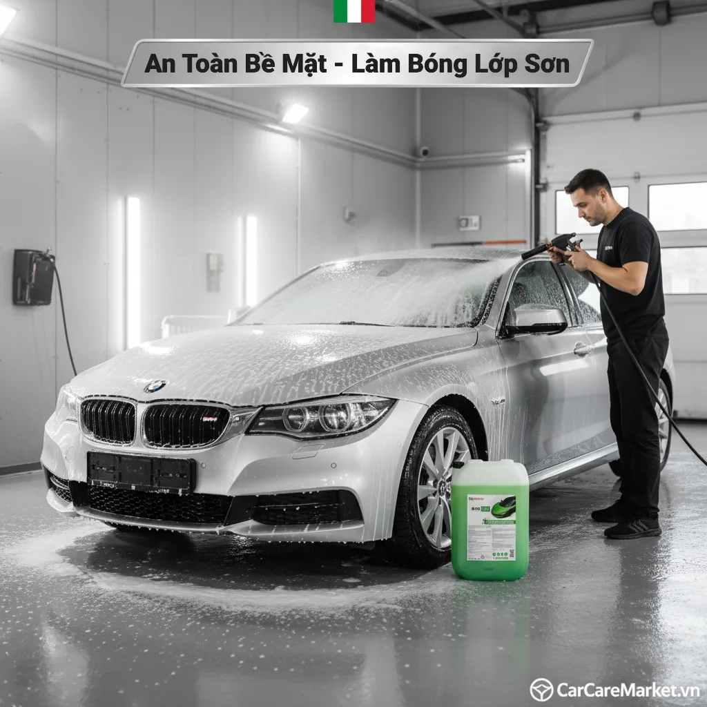 đặc điểm dung dịch rửa xe bio 35 và bio 45