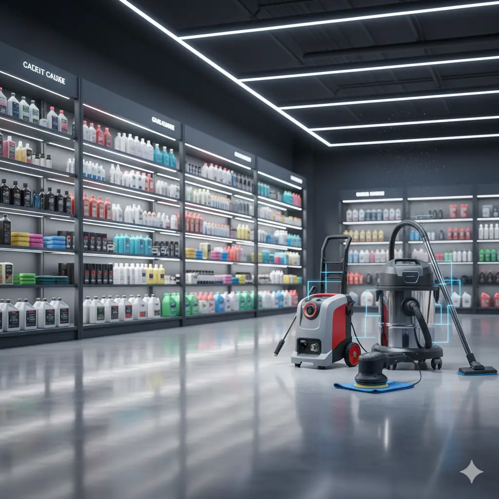 banner thiết bị chăm sóc ô tô